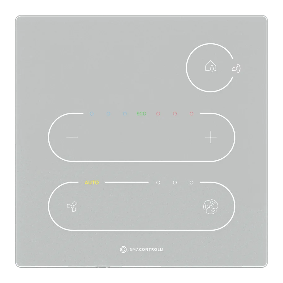 TP-C-W Touch Point mit Temperatursensor + CO2 in weiss