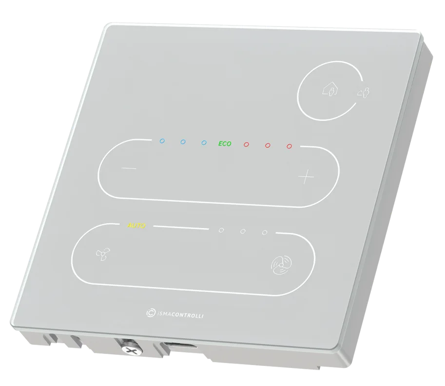 TP-H-W Touch Point mit Temperatursensor + Feuchtesensor in weiss