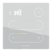 TP-DISP-W Touch Point mit Temperatursensor + TFT Display in weiss