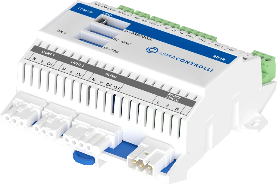 iSMA-B-2D1B-WD Dali und Beschattungs Kontroller