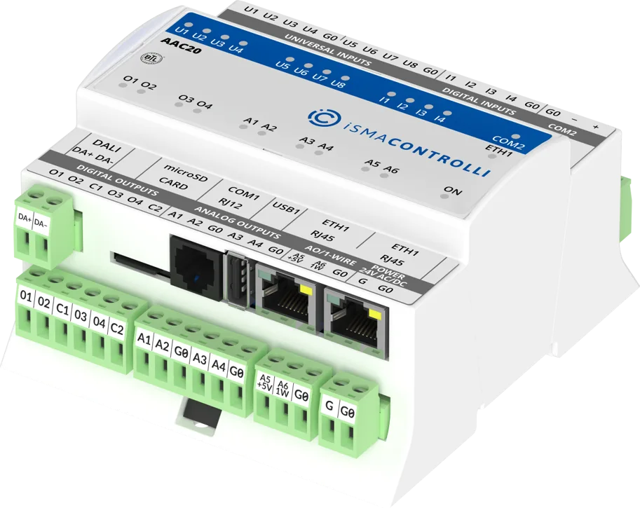 iSMA-B-AAC20-D Kontroller mit DALI