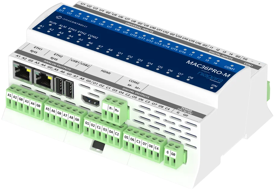 iSMA-B-MAC36PRO-M niagara4 Kontroller Quad-Core 1.6 GHz