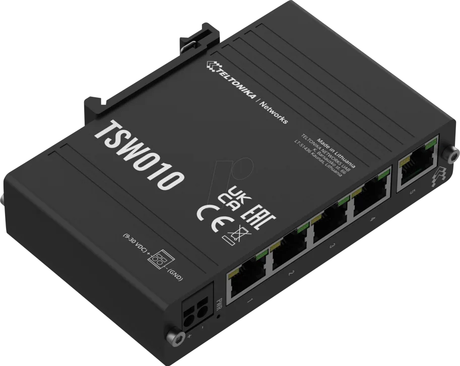 TELTONIKA 5 Port Switch 10/100