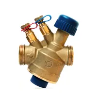 PICV mit 1'' M-Anschluss, max. Durchflussrate 1000 l/h. P/T-Stecker.
