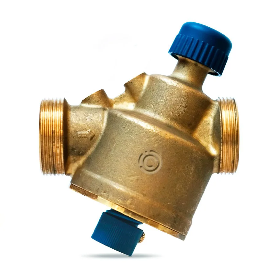 PICV mit 1-½“ M-Anschluss, max. Durchflussrate 4000 l/h.