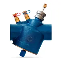 PICV mit 2" F-Anschluss, max. Durchflussrate 12500 l/h. P/T-Stecker.