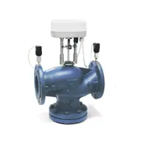 Energieventil mit EBV100 PICV DN100, 77000 L/H, komplett mit MVE515-Antrieb 1500N 24V AC/DC, Modbus-