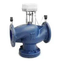 EBV150 PICV DN150, 177000 L/H mit P/T-Steckern, komplett mit modulierendem MVEBV215-Antrieb 1500N 23