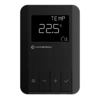 Control Point Sensor 2,6"-LCD-Display mit Temperaturfühler + CO2 schwarz