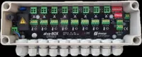 alva-Box mit 8x Triac, 8xTemperatur und 8x Sollwertversteller mit Modbus RTU