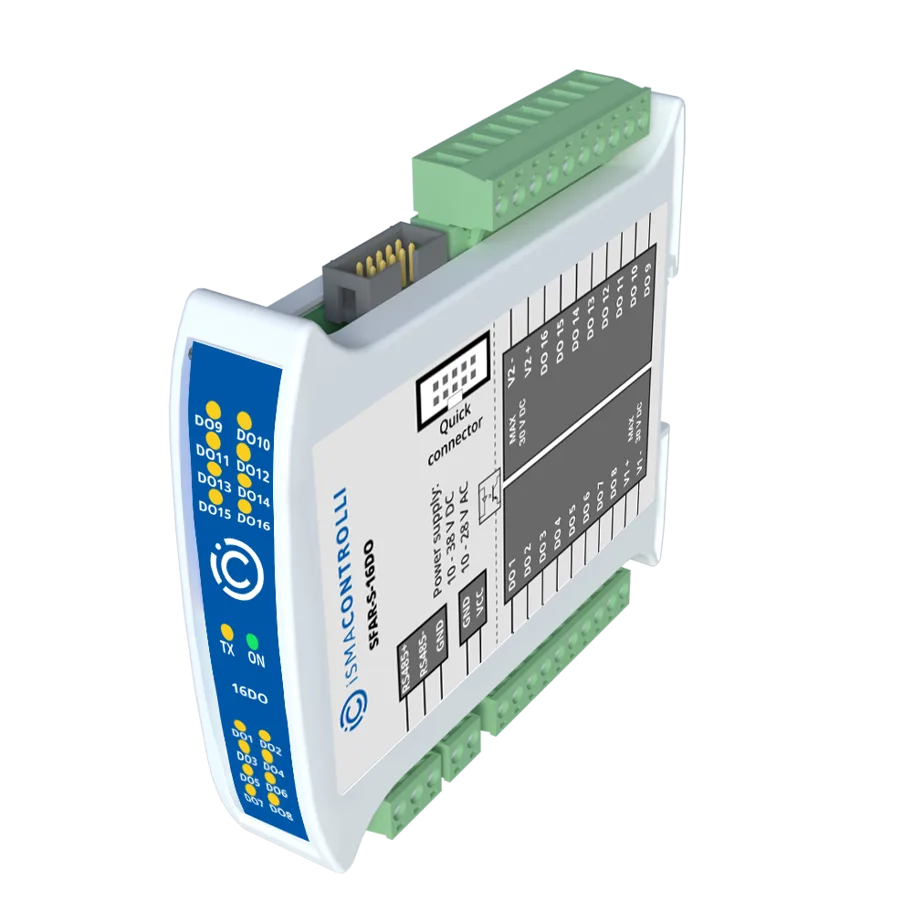 IO-Modul: 16× DO (PNP), RS485